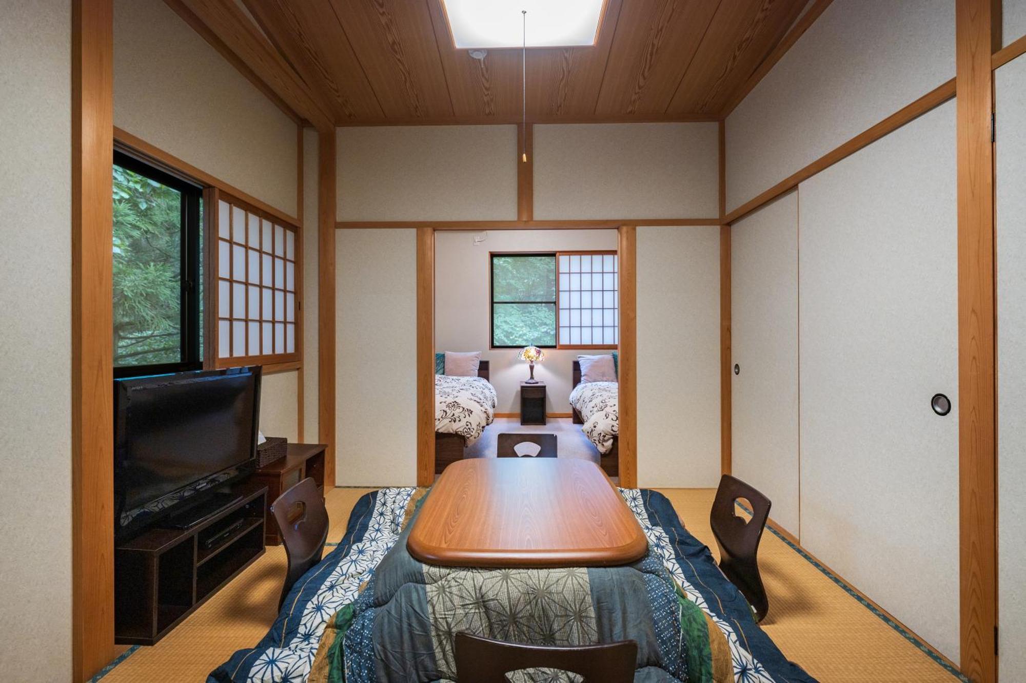 一棟貸切 森のお風呂とアウトドアサウナ 日光雪月花 Villa Exteriör bild
